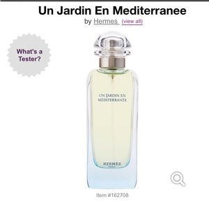 Hermes fragrance “Un Jardin En Mediterranee”